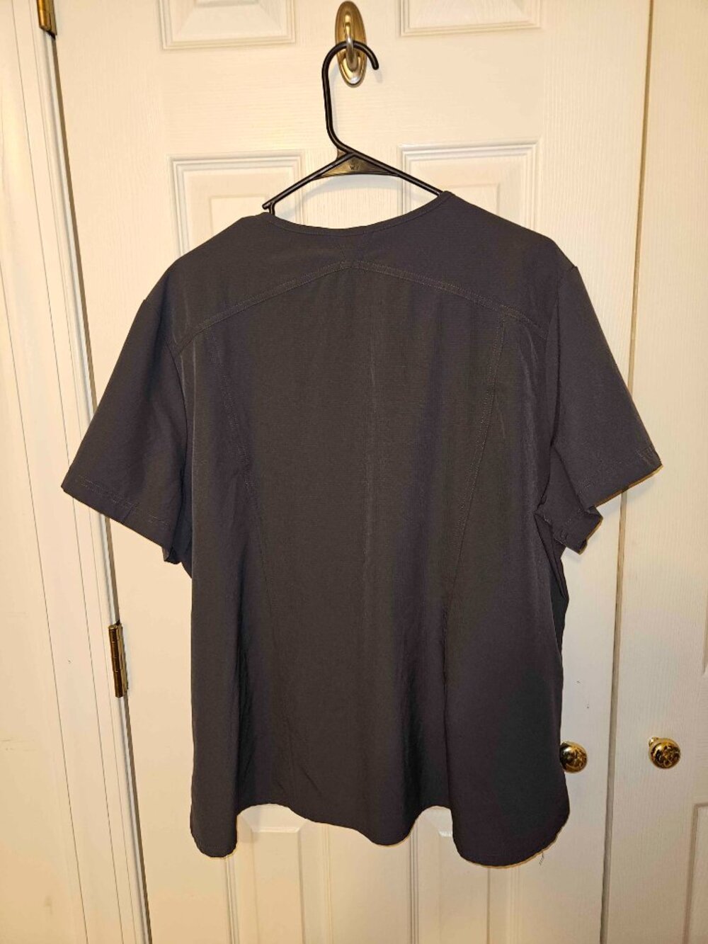 Grey Scrub Set Plus Size - Picture 2 of 4